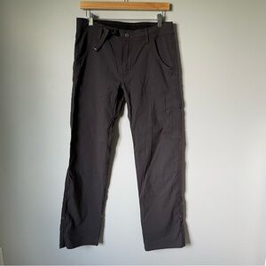 Prana Women's Gray Stretch Zion Pants Size 30